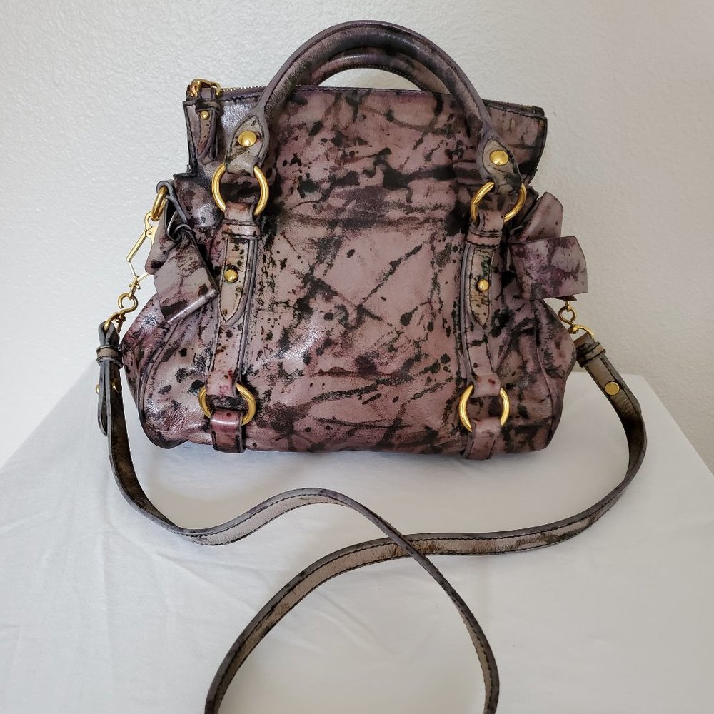 ***SOLD****  Miu Miu Prada Leather Purse - Picture 2 of 16
